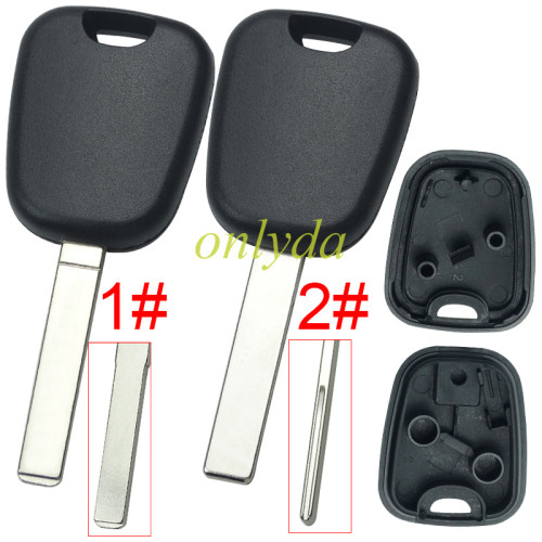 For Citroen transponder key shell without badge, HU83/VA2,pls choose BLADE