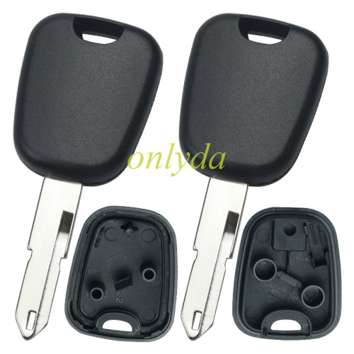 For Citroen transponder key shell without badge, blade NE73