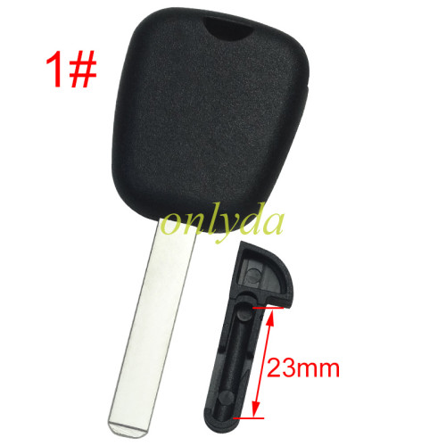 Super Stronger GTL shell for Citroen transponder key shell without badge，with longer chip slot. pls choose the blade