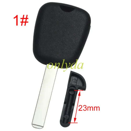 Super Stronger GTL shell for Citroen transponder key shell without badge，with longer chip slot. pls choose the blade
