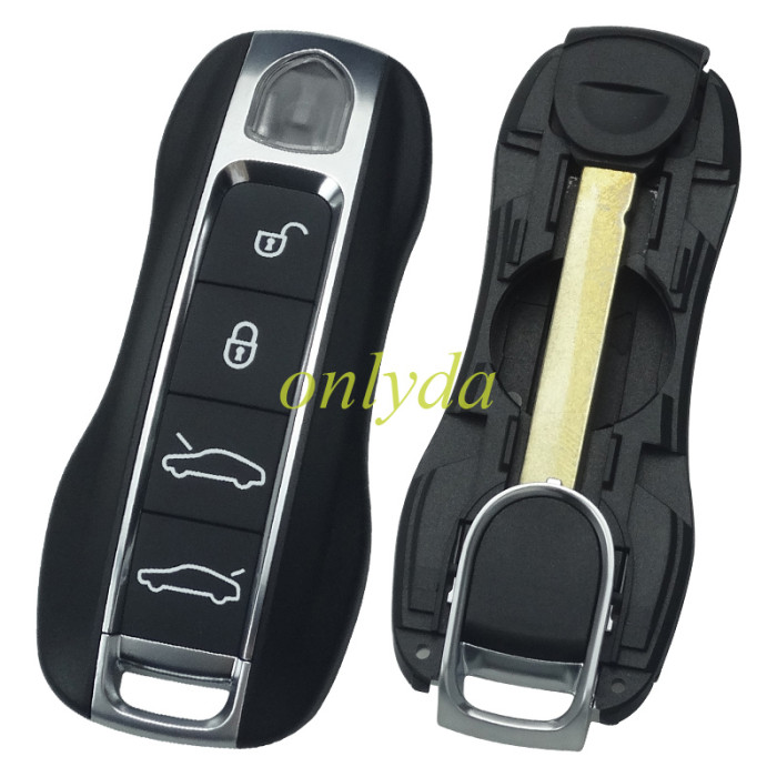 new Aftermarket  5M key kydz for Porsche 911 Cayenne Panamera Macan  4 Button 433MHZ with 5M chip   keyless go，MLB KEY
