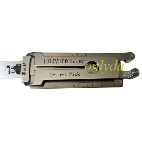 HU127T/HU100R V.3 EXT Lock pick and decoder together 2 in 1  used for New BMW