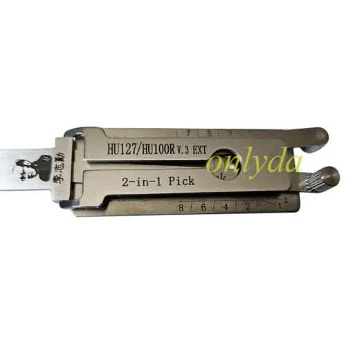 HU127T/HU100R V.3 EXT Lock pick and decoder together 2 in 1  used for New BMW