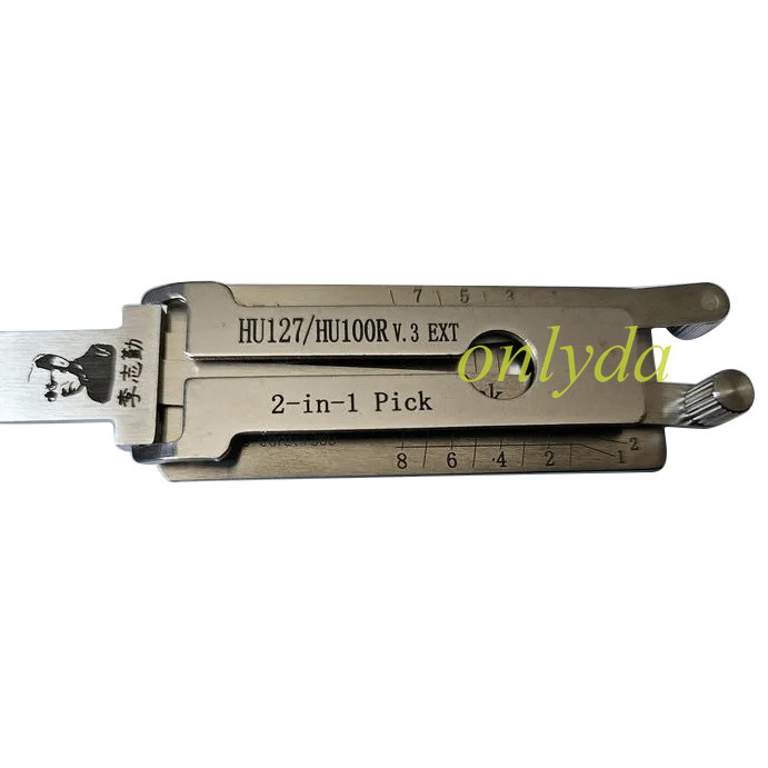 HU127T/HU100R V.3 EXT Lock pick and decoder together 2 in 1  used for New BMW