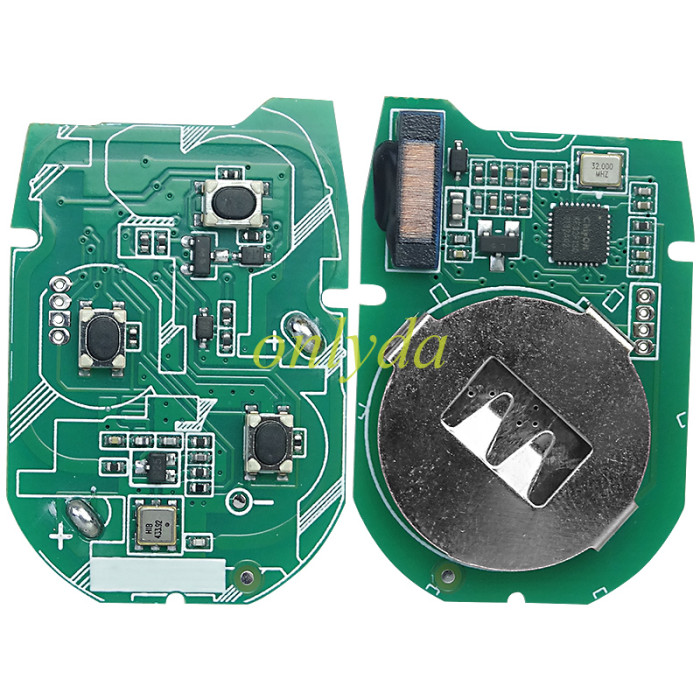 For Ford Transit blue remote key new version with 434mhz with original ceramic TEXAS 4D63 TIRIS DST80  chip FCCID:6CIT15K601 AG  Remote reprogrammable