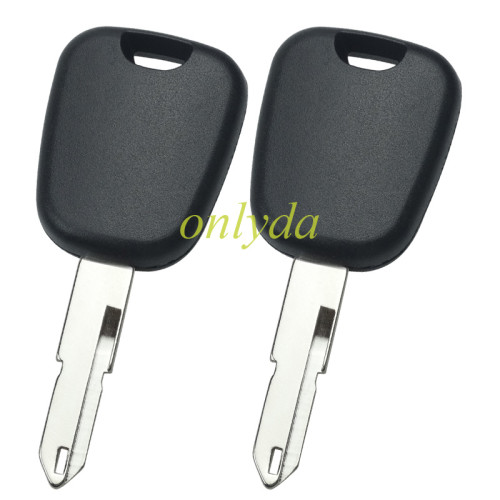 For Citroen transponder key shell with=badge, blade NE73