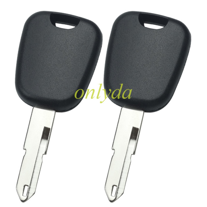 For Citroen transponder key shell with=badge, blade NE73