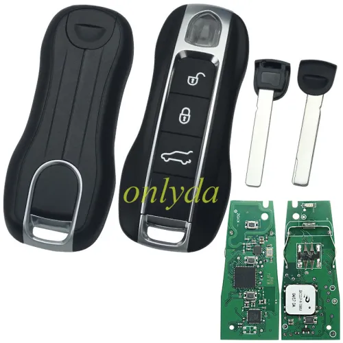 new Aftermarket  5M key kydz for Porsche 911 Cayenne Panamera Macan 3 Button 433MHZ with 5M chip keyless go, MLB KEY