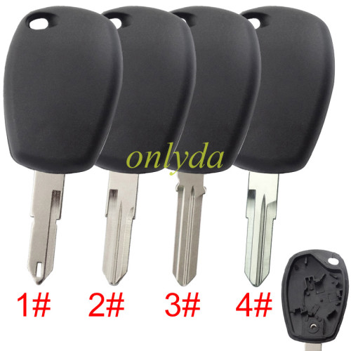 For Renault transponder key blank ， pls choose blade