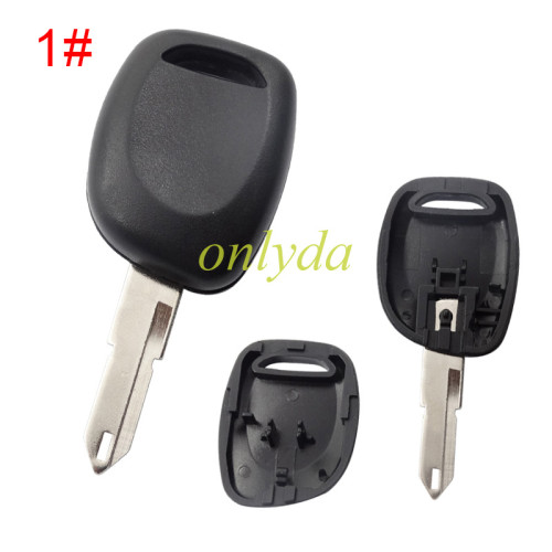 For Renault transponder  key shell ,with  NE73/Vac102. pls choose blade