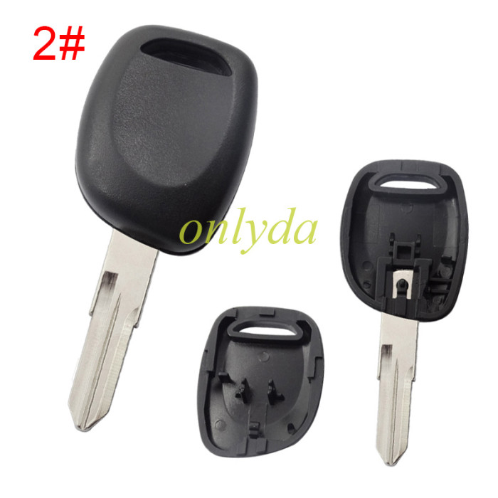 For Renault transponder  key shell ,with  NE73/Vac102. pls choose blade