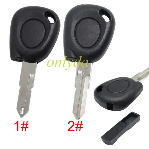 For Renault transponder key shell ,with  NE73/Vac102. pls choose blade .