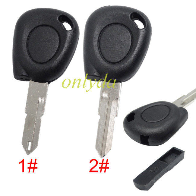 For Renault transponder key shell ,with  NE73/Vac102. pls choose blade .