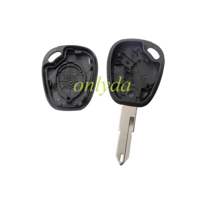 For Renault 1 button remote key  shell without badge ,with  NE73/Vac102. pls choose blade .