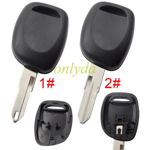 For Renault transponder  key shell ,with  NE73/Vac102. pls choose blade