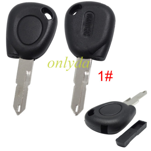 For Renault transponder key shell ,with  NE73/Vac102. pls choose blade .