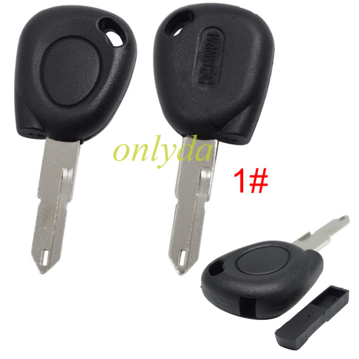 For Renault transponder key shell ,with  NE73/Vac102. pls choose blade .