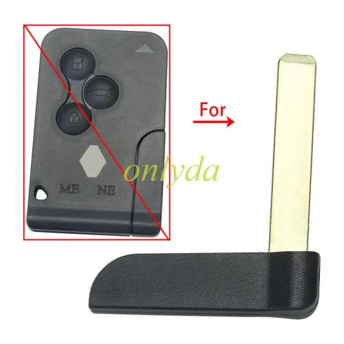 For emergency blade