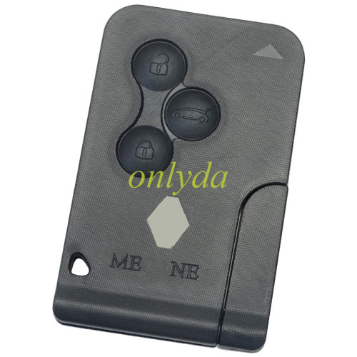 For  Renault Megane 3 button  key blank with badge