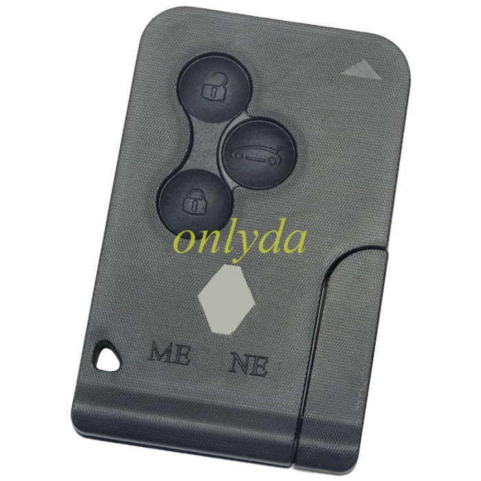 For  Renault Megane 3 button  key blank with badge