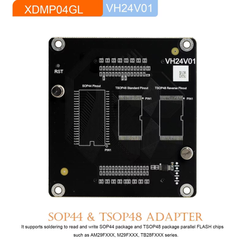2024 Xhorse Multi Prog Programmer Adapter XDMP04GL VH24 SOP44 & TSOP48