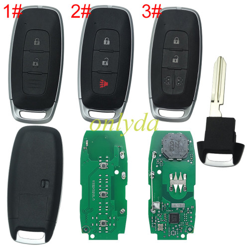 For 2023 Nissan 2button/ 3 button/3+1button/4button FCC ID：XPZ2 /PN:S180146113 /315MHz