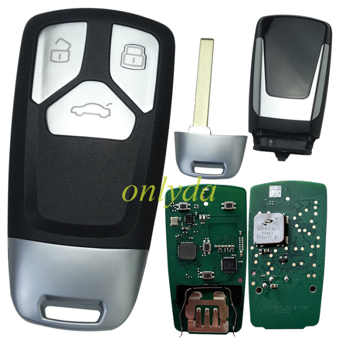 Audi-R12A1/Audi-R12B1 KYDZ for Audi Keyless 3/ 3 +1 button remote key with 433.92mhz with 60 ponits
