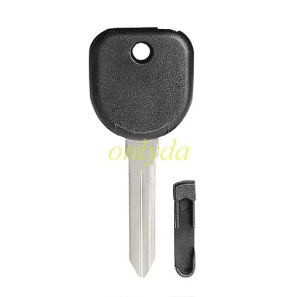 GM transponder key shell with left blade