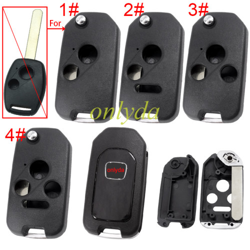 Honda  remote key blank with badge , pls choose button