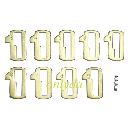 For Opel HU43  lock wafer， 20 pieces each + spring