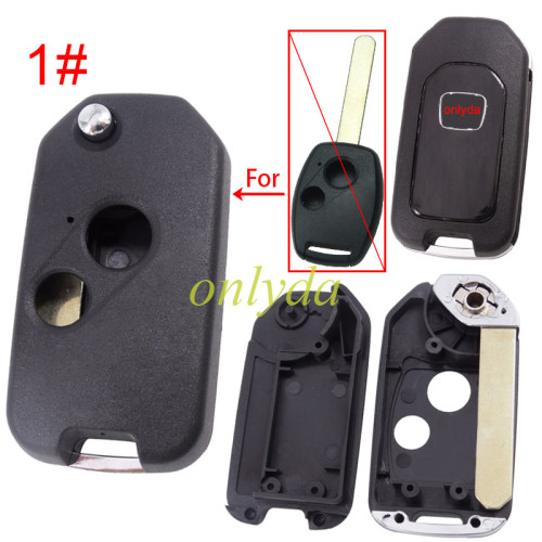 Honda  remote key blank with badge , pls choose button