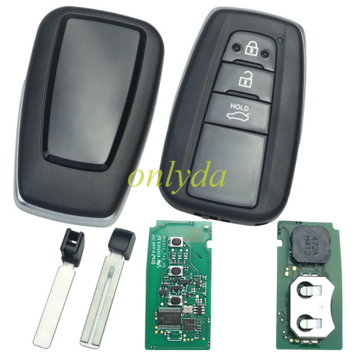 Autel IKEYTY8A3BL Universal Smart Remote Key 3 Buttons For Toyota 8A series