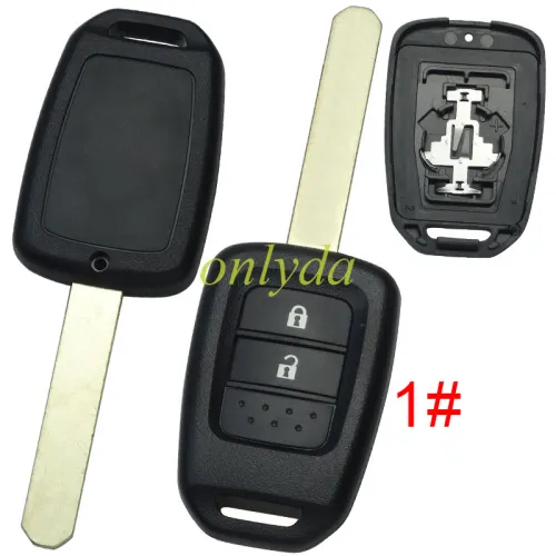 Honda remote key blank without badge , pls choose button