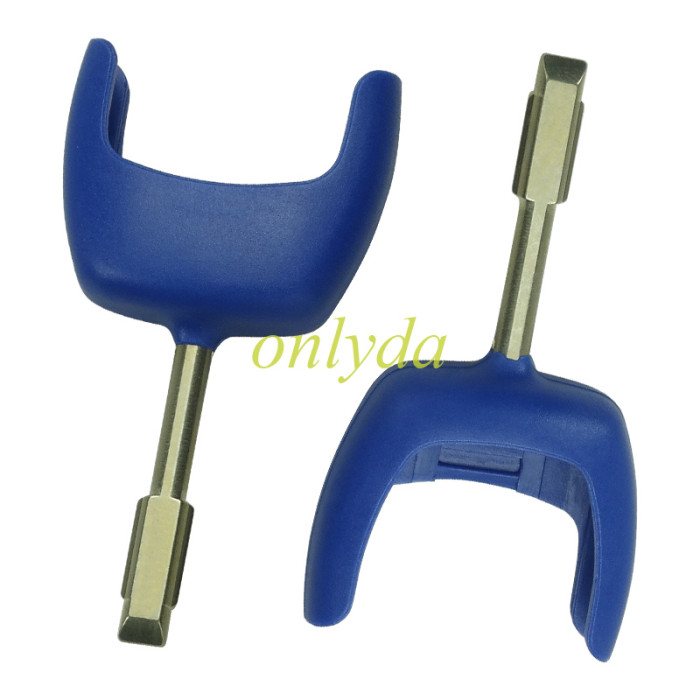 For Ford 3 button remote key shell with blade (no battery clamp), with badge