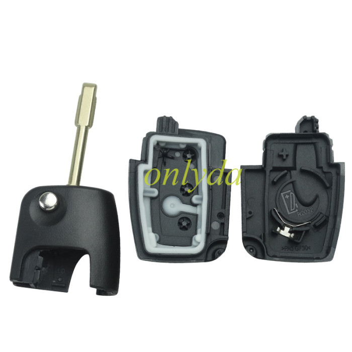 For Ford Mondeo flip remote key blank, pls choose button