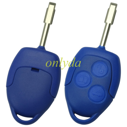 For 3 button  remote key shell with blade (no battery clamp)