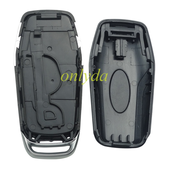 【Not regular item, for wide circuit board】For Ford  remote key shell with key blade with badge， pls choose button