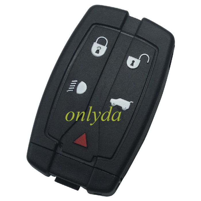 For landrover key shell 4+1 button， with badge  landrover  printed on it.