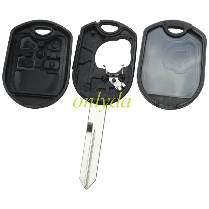 For Ford  remote key blank with badge ， pls choose button.