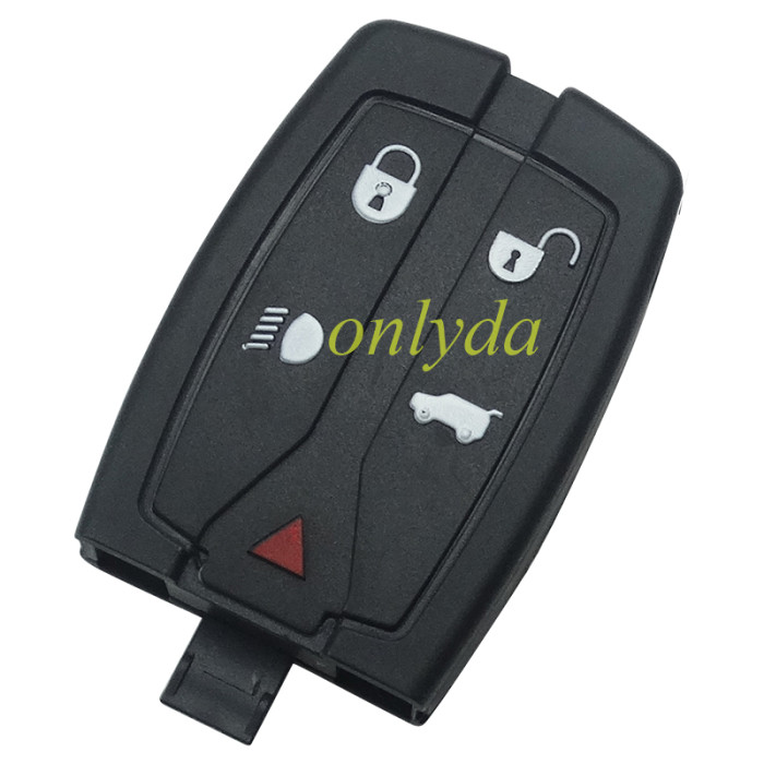 For landrover key shell 4+1 button， with badge  landrover  printed on it.