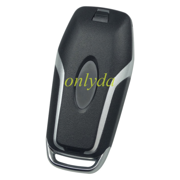 【Not regular item, for wide circuit board】For Ford  remote key shell with key blade with badge， pls choose button