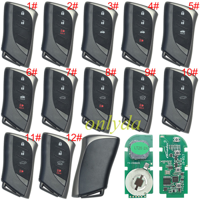 LT20-07 SUPPORTS, 0440PBC APPLY FOR 18-20, ES200 18-20, ES300H 19-LS500 17-LS500H