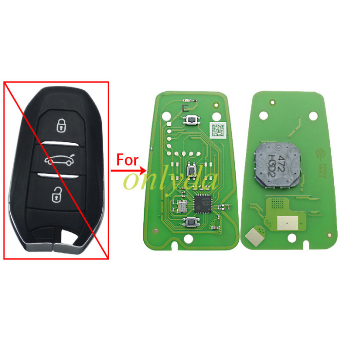 only PCB Board  XZPG00EN Xhorse remote key for Peugeot & Citroen & DS style