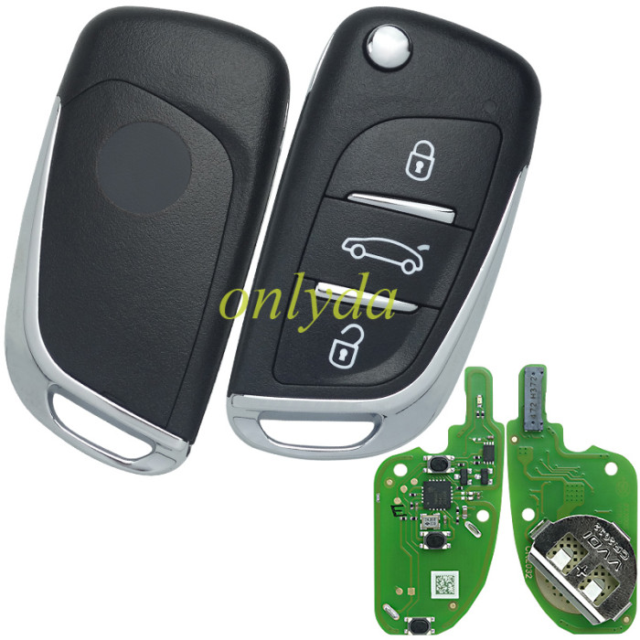 [EU warehouse] free shipping and no tax from czech to europe 5pcs//lot Xhorse VVDI super Remote key  XEDS01EN with XT27Chip