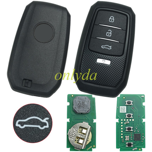free shipping and no tax from czech to europe 5pcs/lot Xhorse XSTO01EN TOY.T for Toyota XM38 Smart Key 5pcs/lot