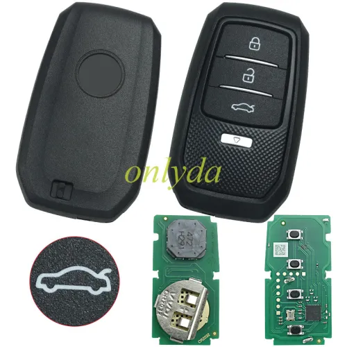 free shipping and no tax from czech to europe 5pcs/lot Xhorse XSTO01EN TOY.T for Toyota XM38 Smart Key 5pcs/lot