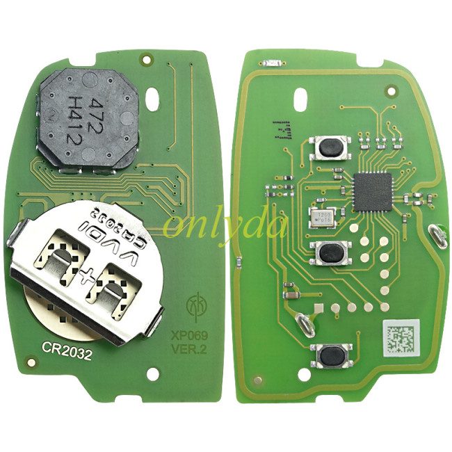 XZHY84EN xhorse remote for for Hyundai Models,Only PCB Board