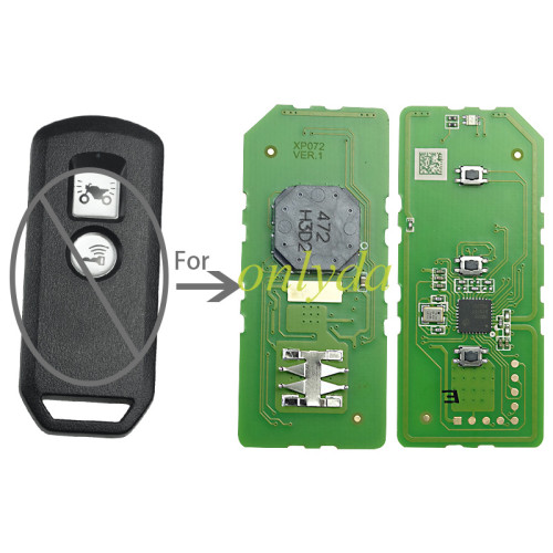 XZBTM1EN xhorse remote for HONDA Motorcycles.Only PCB Board