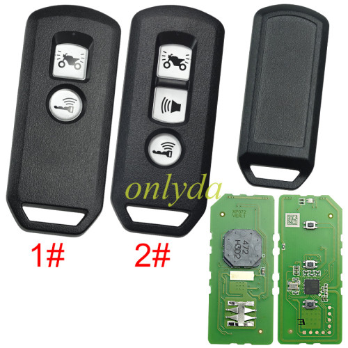 XZBTM1EN xhorse remote 2/3 button for HONDA Motorcycles