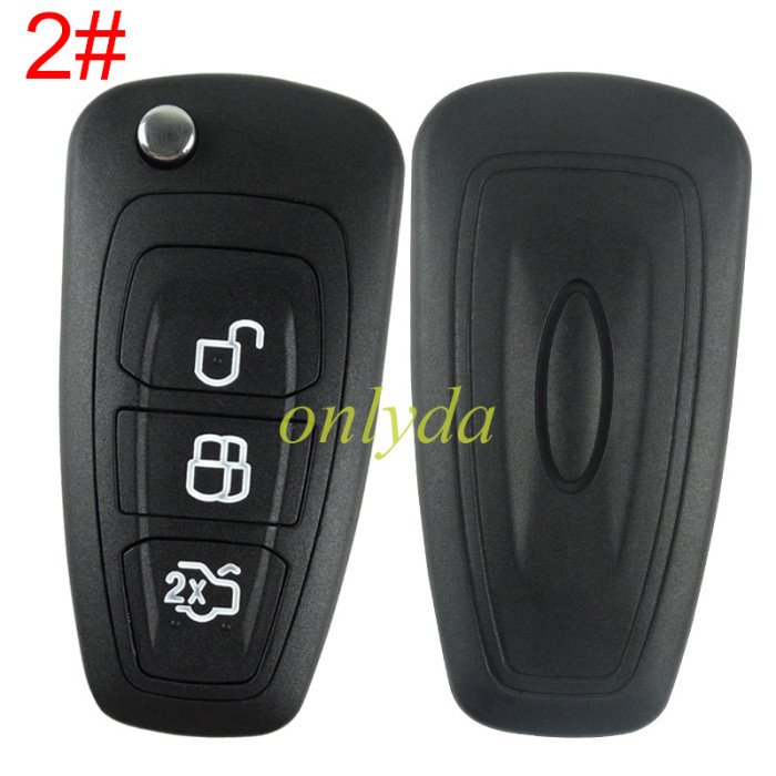 Super Stronger GTL shell  Ford 3 button  remote key blank